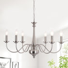 6 Lights Nickel
