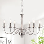 Distressed Chandeliers Ceiling Light 6 Lights Vintage French