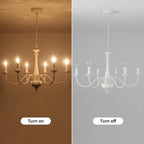 Distressed Chandeliers Ceiling Light 6 Lights Vintage French