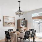 Distressed Chandeliers Ceiling Light 6 Lights Vintage French