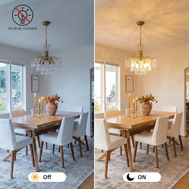 Distressed Chandeliers Ceiling Light 6 Lights Vintage French