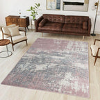 Distressed Traditional Rug Affordable Transitional Abstract
