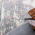 Distressed Traditional Rug Affordable Transitional Abstract