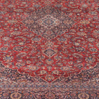 Distressed Tribal Style Neutral Cotton Area Rug Machine