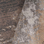 Distressed Warm Neutral Greige Living Room Area Runner