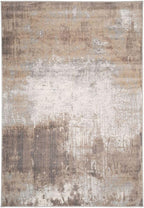 Distressed Warm Neutral Greige Living Room Area Runner