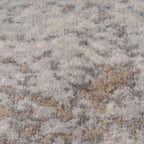 Distressed Warm Neutral Greige Living Room Area Runner