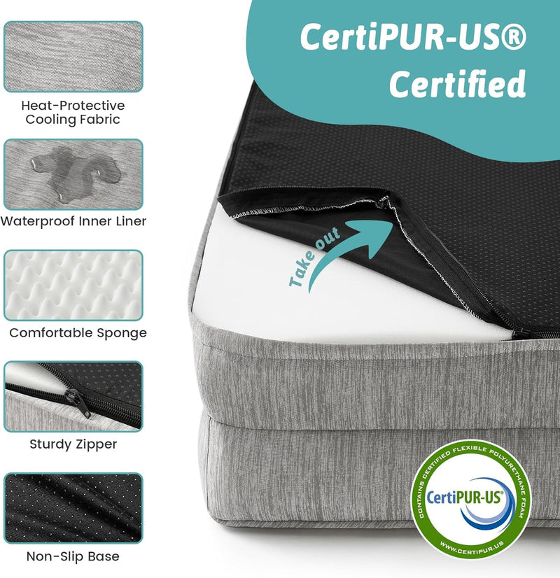 Dog Bed Q-Max0.4 Summer Orthopaedic Large Pet