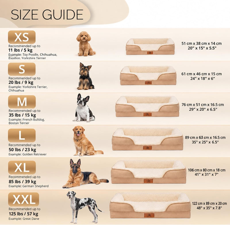 Dog Bed Washable Waterproof Cover