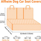 Dog Car Back Seat Cover Waterproof Non-Slip Pet