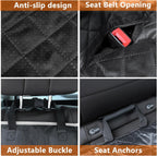 Dog Car Back Seat Cover Waterproof Non-Slip Pet