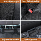 Dog Car Back Seat Cover Waterproof Non-Slip Pet