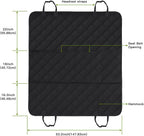 Dog Car Seat Cover Waterproof Scratch Proof Nonslip