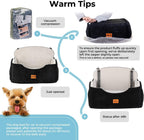 Dog Car Seat for Back Bed with -Sided