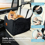 Dog Car Seat for Back Bed with -Sided