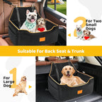 Dog Car Seat for Large Medium Dogs Booster