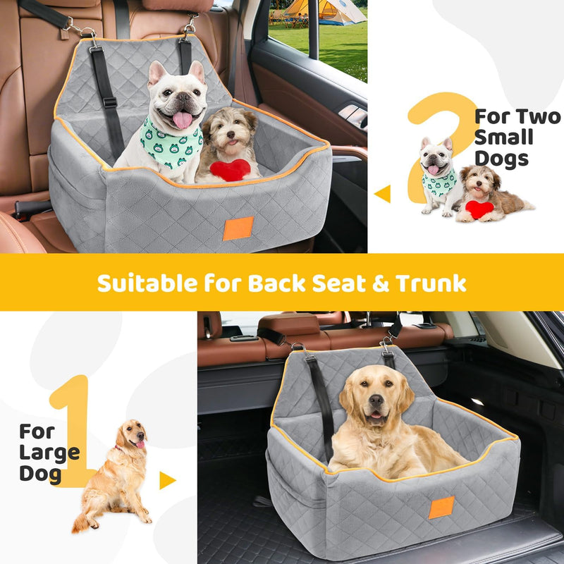 Dog Car Seat for Large Medium Dogs Booster