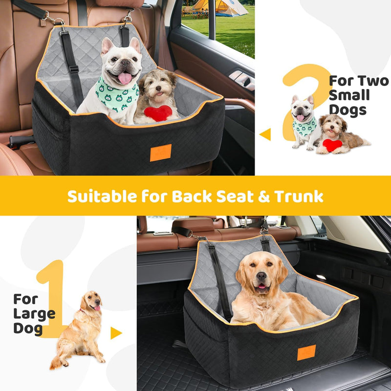Dog Car Seat for Large Medium Dogs Booster