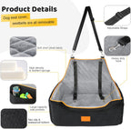 Dog Car Seat for Large Medium Dogs Booster