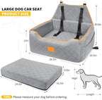 Dog Car Seat for Large Medium Dogs Booster