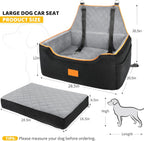 Dog Car Seat for Large Medium Dogs Booster