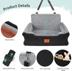 Dog Car Seat for Large Medium Dogs Up