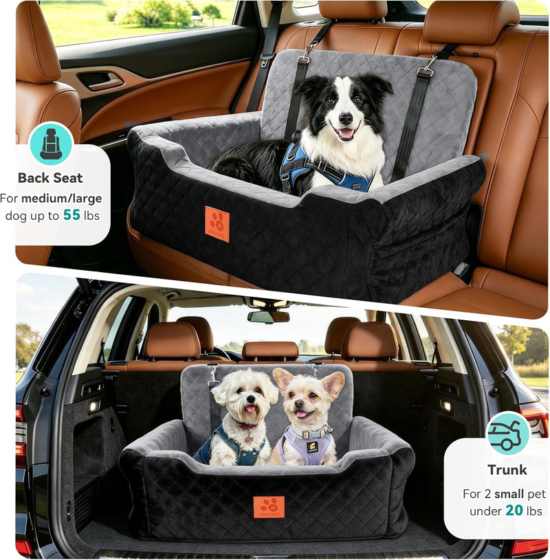 Dog Car Seat for Large Medium Dogs Up