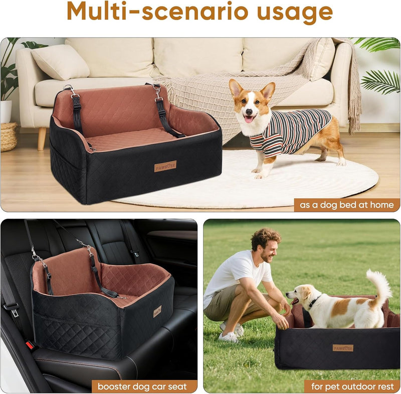 Dog Car Seat for Medium Large Booster Under