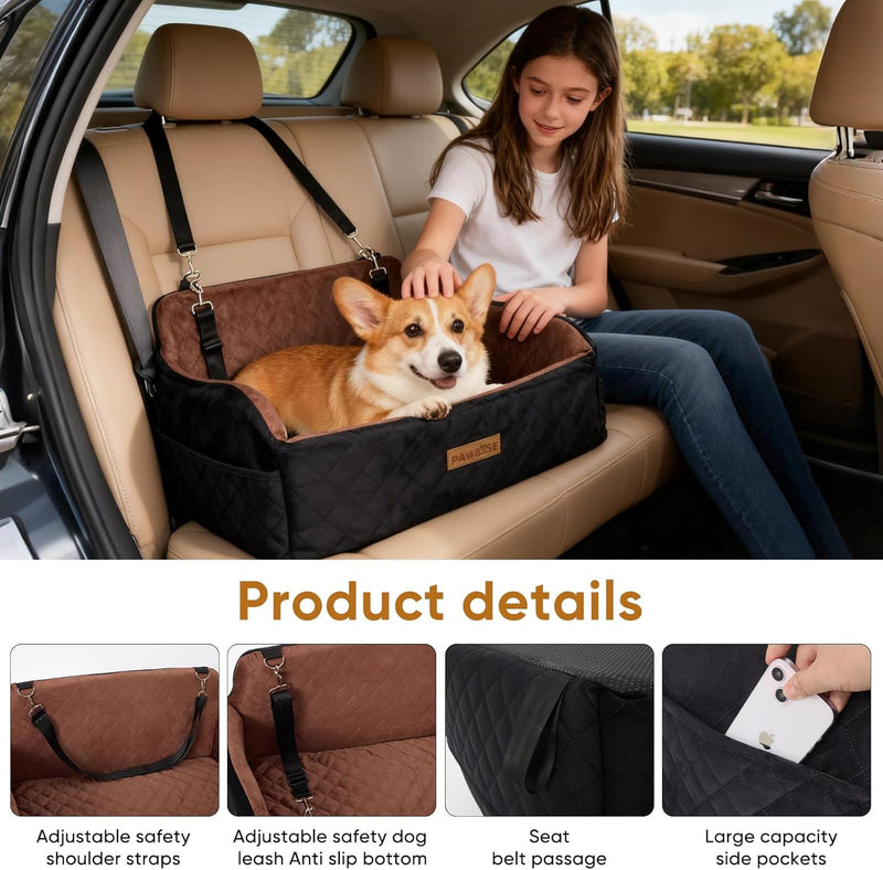 Dog Car Seat for Medium Large Booster Under