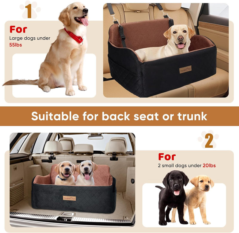 Dog Car Seat for Medium Large Booster Under