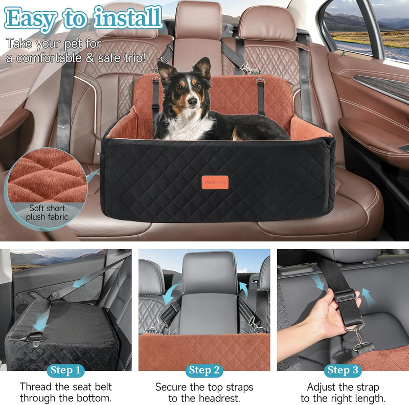 Dog Car Seat for Medium Large Dogs Booster