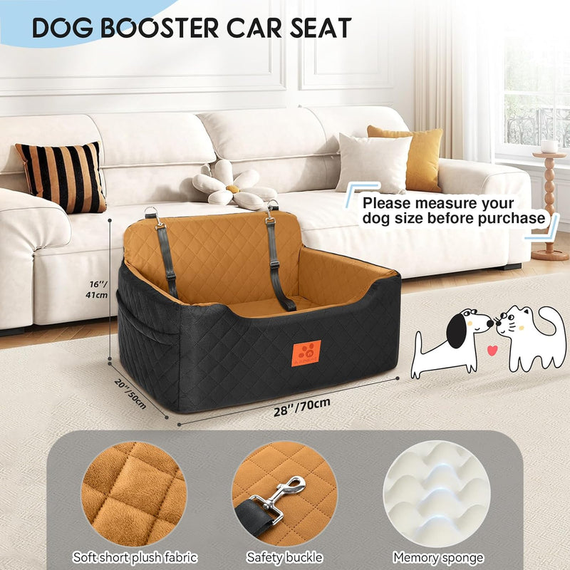 Dog Car Seat for Medium Large Dogs Ded
