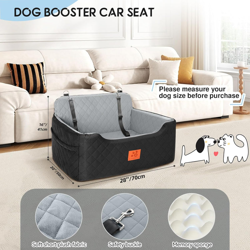 Dog Car Seat for Medium Large Dogs Ded