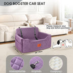 Dog Car Seat for Medium Large Dogs Ded
