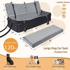Dog Car Seat for Medium Large Dogs Up