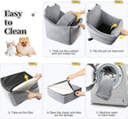 Dog Car Seat for Small Medium Dogs Detachable