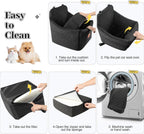 Dog Car Seat for Small Medium Dogs Detachable