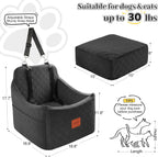 Dog Car Seat for Small Medium Dogs Detachable