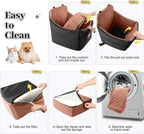 Dog Car Seat for Small Medium Dogs Detachable