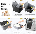 Dog Car Seat for Small Medium Dogs Detachable