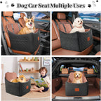 Dog Car Seat for Small Medium Dogs Detachable