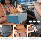 Dog Car Seat for Small Medium Dogs Detachable