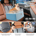 Dog Car Seat for Small Medium Dogs Detachable