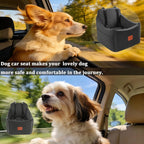 Dog Car Seat for Small Medium Dogs Detachable