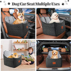 Dog Car Seat for Small Medium Dogs Detachable