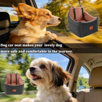 Dog Car Seat for Small Medium Dogs Detachable