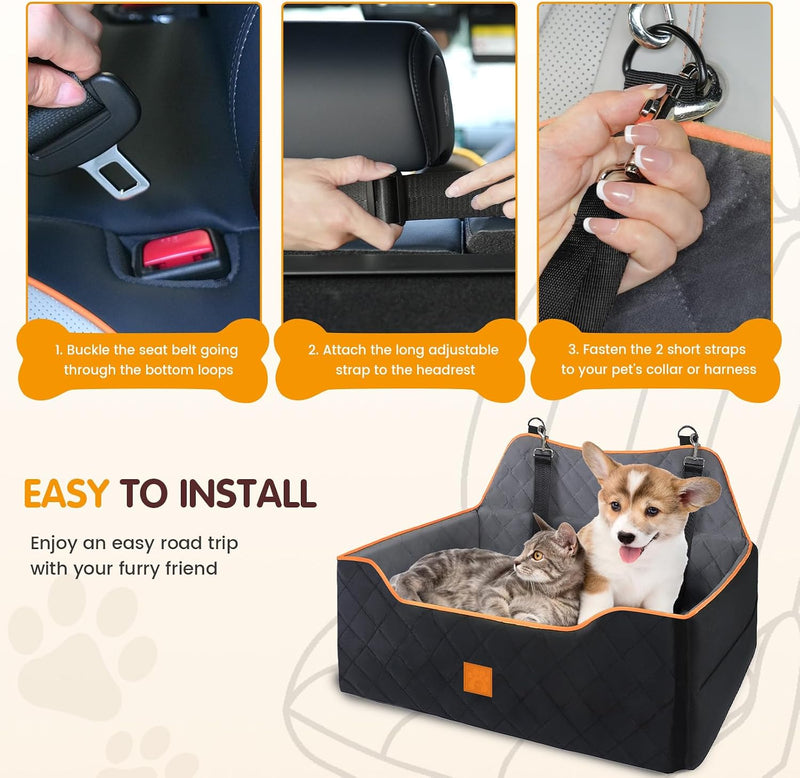 Dog Car Seat Large Medium Sized for Dogs
