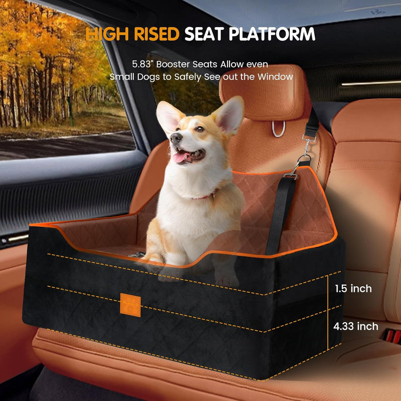 Dog Car Seat Large Medium Sized Travel Pet