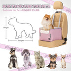 Dog Car Seat Medium Sized with Safety Belt