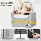 Dog Car Seat Medium Sized with Safety Belt